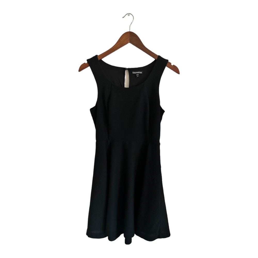 Express size small black cocktail dress.
